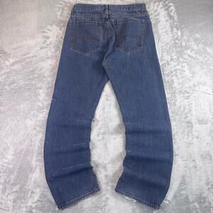 VTG Y2K O'Neill Blue Denim Jeans Straight Leg Mid Wash Casual Sz 30